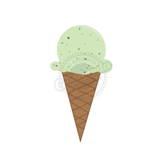 mint ice cream clipart - photo #4