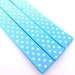 Pattern Place Keeper - Magnet Bookmark - Knitting Crochet - Light Blue Dots