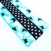 Magnet Bookmark - Pattern Keeper - 3 - Teal Black Butterfly