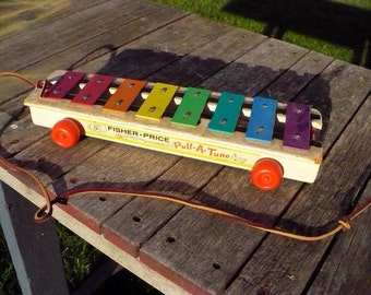 Fisher price Pull-A-Tune Musical toy