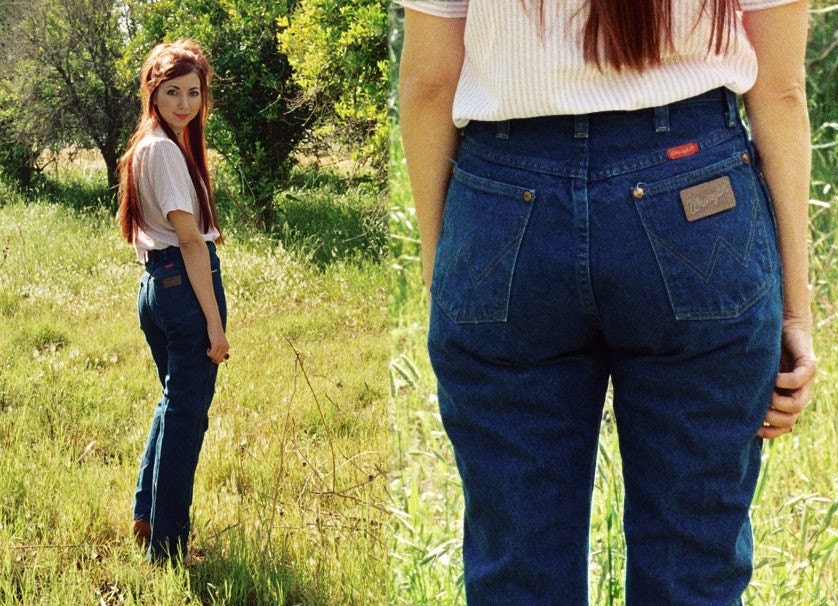 how to make high waisted jeans fit your waist