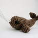Brown Narwhal Amigurumi Plush