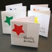 Mini Thank You Cards...Star Gift Card Assortment...