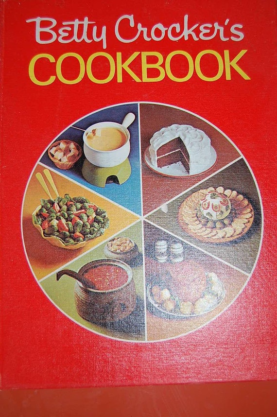 1969 First Edition Betty Crocker Cookbook Vintage Cooking