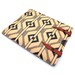 Leather iPad case iPad 3 / iPad 2 - 1900s Chevron design
