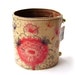 Leather cuff/wallet wristband - Dandelion
