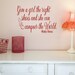 Marilyn Monroe Give a girl the right shoes and she can conquer the world vinyl wall decal