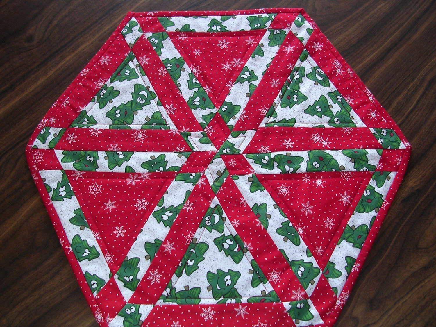 whimsical christmas tree table topper by quiltedkitchen on whimsical christmas tree table topper by quiltedkitchen on