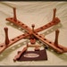 Windmill style - Sapele Yarn swift - Skein Winder