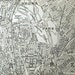 1937 Vintage City Map of Upper Manhattan and the Bronx, New York City