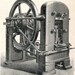 1894 German Antique Engraving of Coin Minting Technology