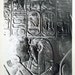 1940s or 50s Vintage Black and White Photograph of Egyptian Art from the Tomb of Seti I