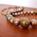 Vintage Giant METAL BEADED Statement Necklace - oversized and so cool, stand out piece, one of a kind - FREE worldwide shipping