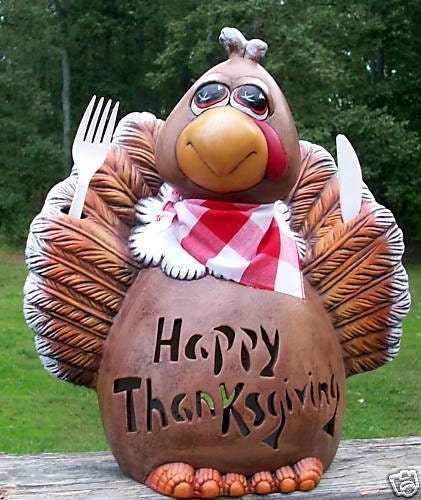 personalized ceramic thanksgiving turkey accent light up personalized ceramic thanksgiving turkey accent light up