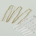 60 Gold or Silver Plated Hairpins
