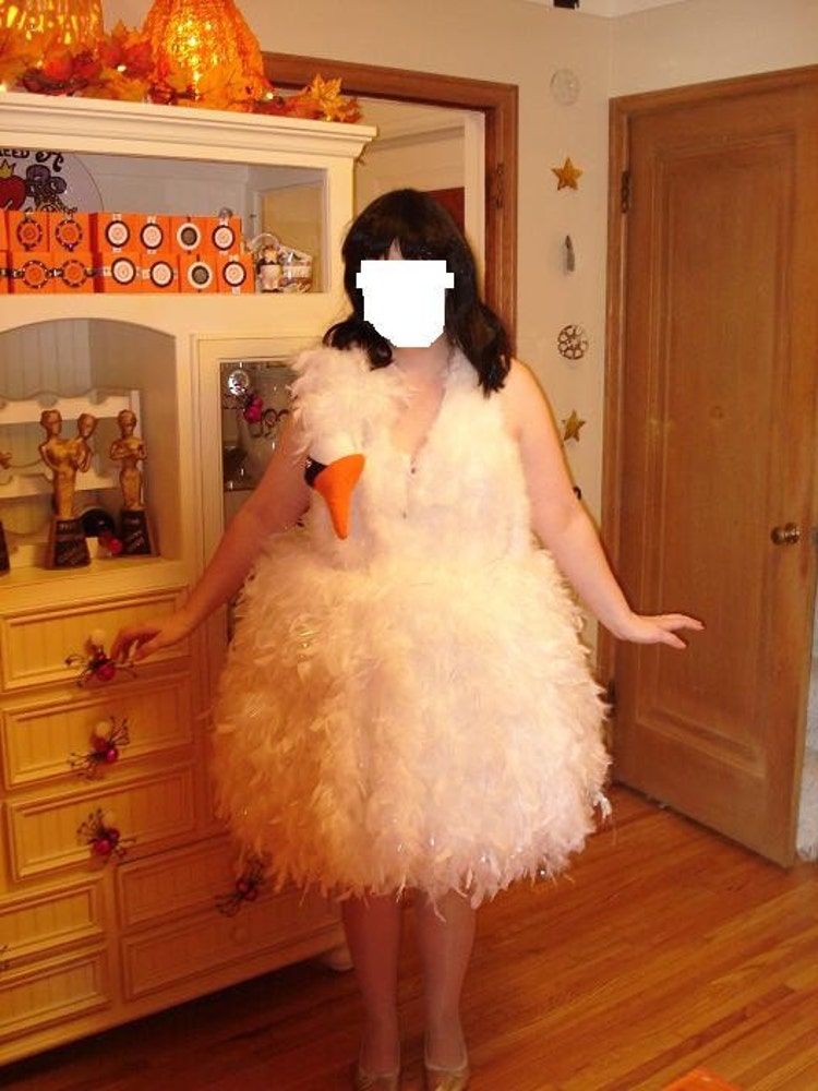 bjork swan outfit
