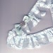 Pale Blue Lace and Ribbon Garter- reserved