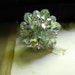 Vintage Aurora Borealis Crystal Ring