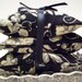 Lavender Sachets - Black and Taupe Botanical - Handmade on Etsy