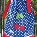 sample sale half off size 18 months ONLY Cherry and frog pillowcase dress