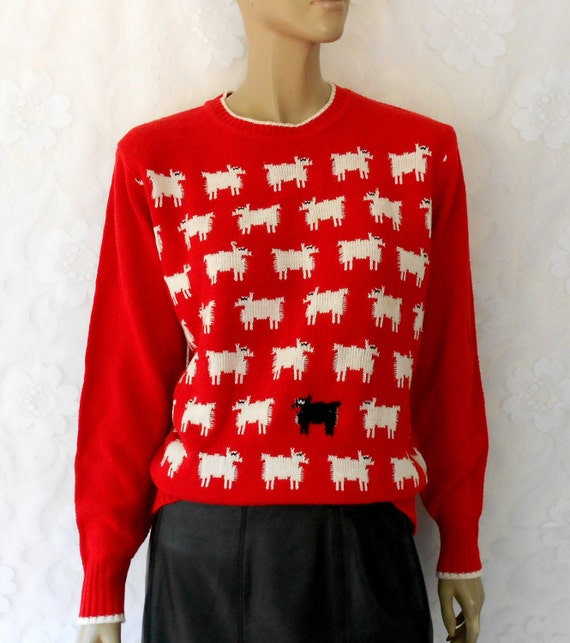 sheep sweater zara blue