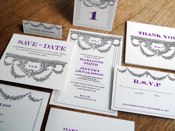 Print At Home Wedding Invitation Kits 10