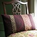 Leopard Stripe Linen Pillow