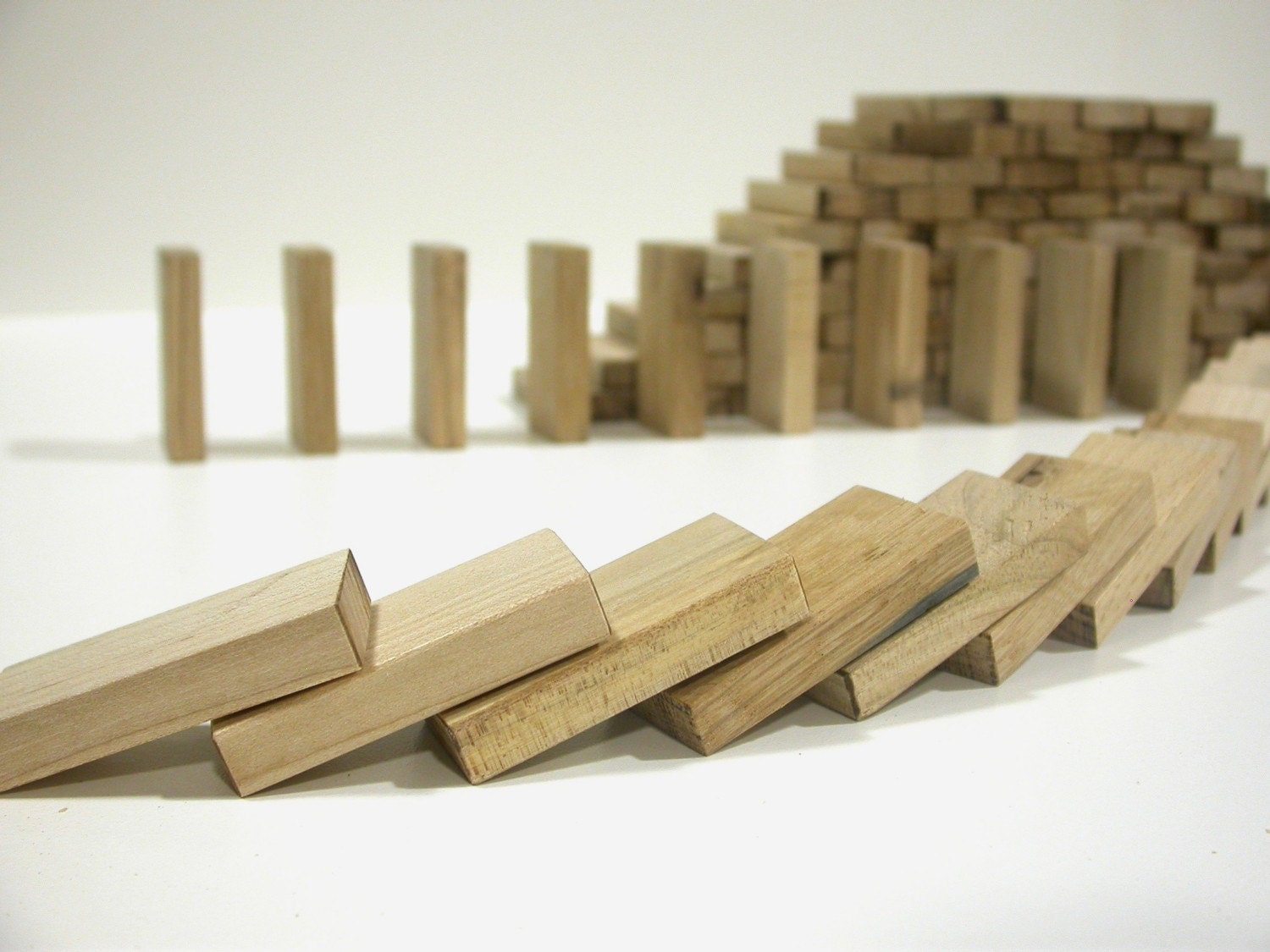Wood Domino Blocks