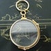 Antique nose pinch folding glasses