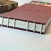 Watercolor Journal for Artists. Sun, Moon, and Stars. Full Leather Binding