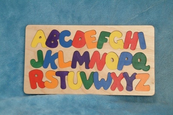 woodlets alphabet puzzle