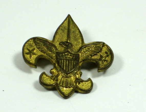 1950s Boy Scouts of America Tenderfoot Badge Pat. 1911