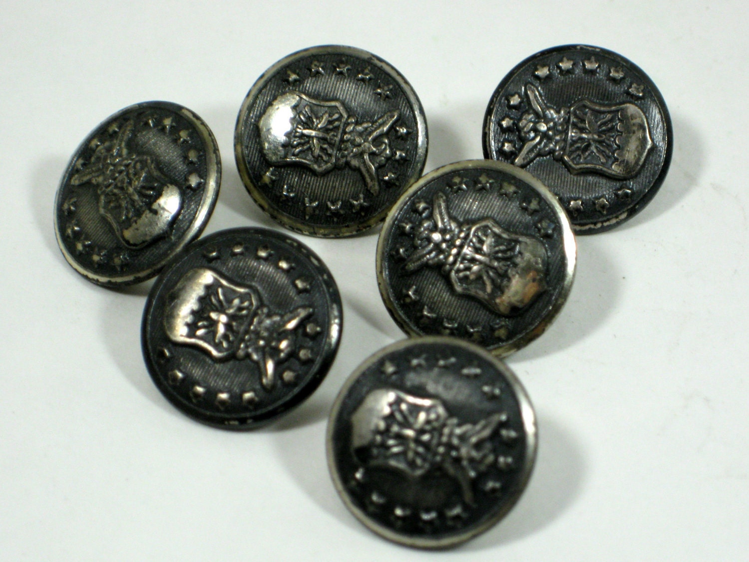 Vintage US Military Airforce Buttons by by GrannysThimble on Etsy