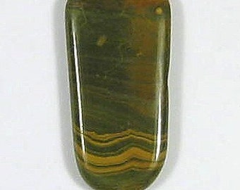 41 ct ... Kabamby Ocean Jasper Cabochon ... 41 X 21 MM AND IS 5 mm