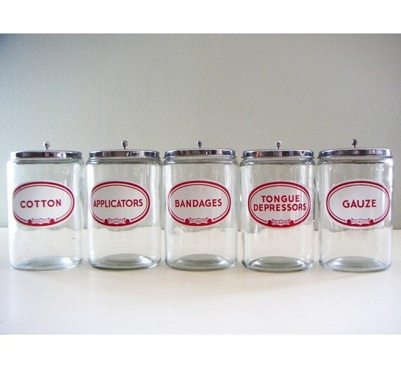 Vintage Medical Supply Jar