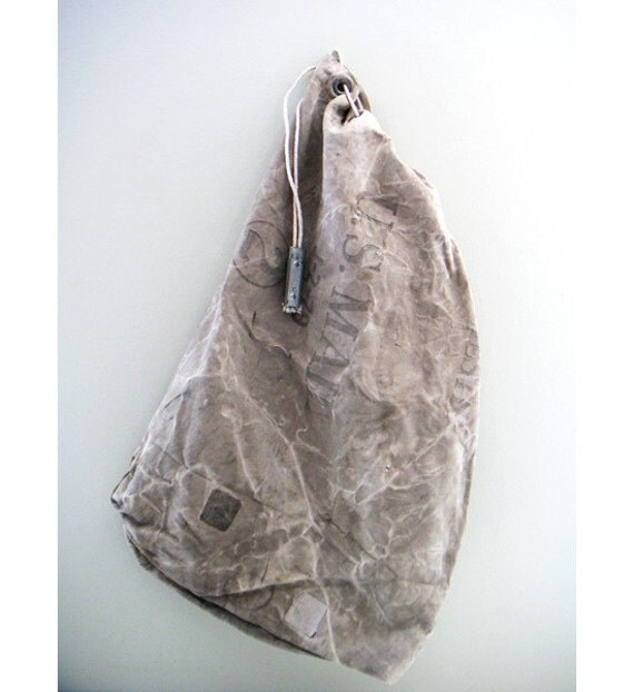 Vintage Canvas US Mail Bag