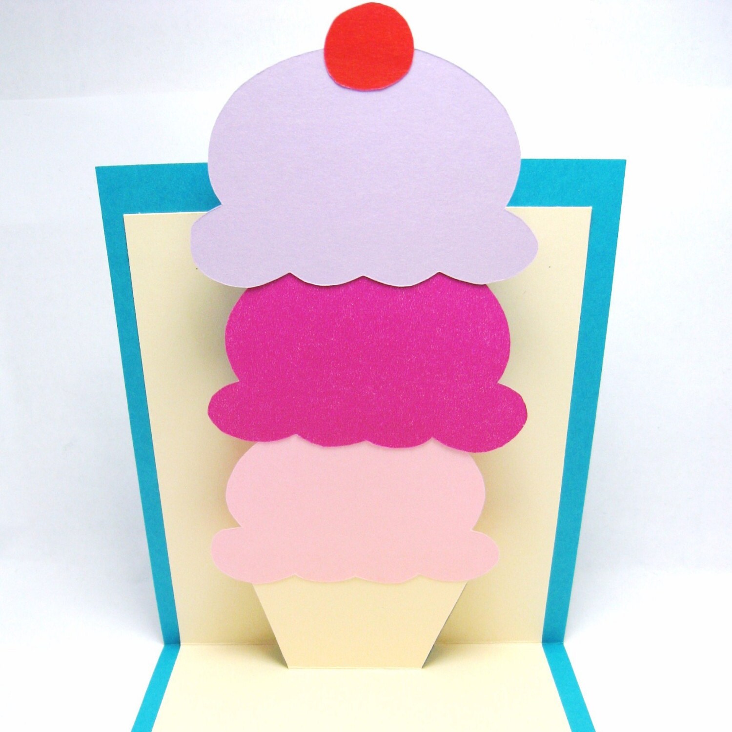 I Scream for Ice Cream PopUp Card