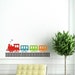 Chu Chu Train Wall Vinyl Decals Art Graphics Stickers