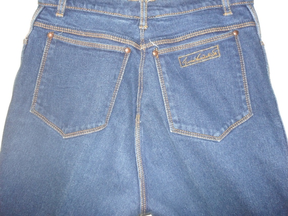 Vintage 80s Gloria Vanderbilt Jeans Dark Denim Size 14