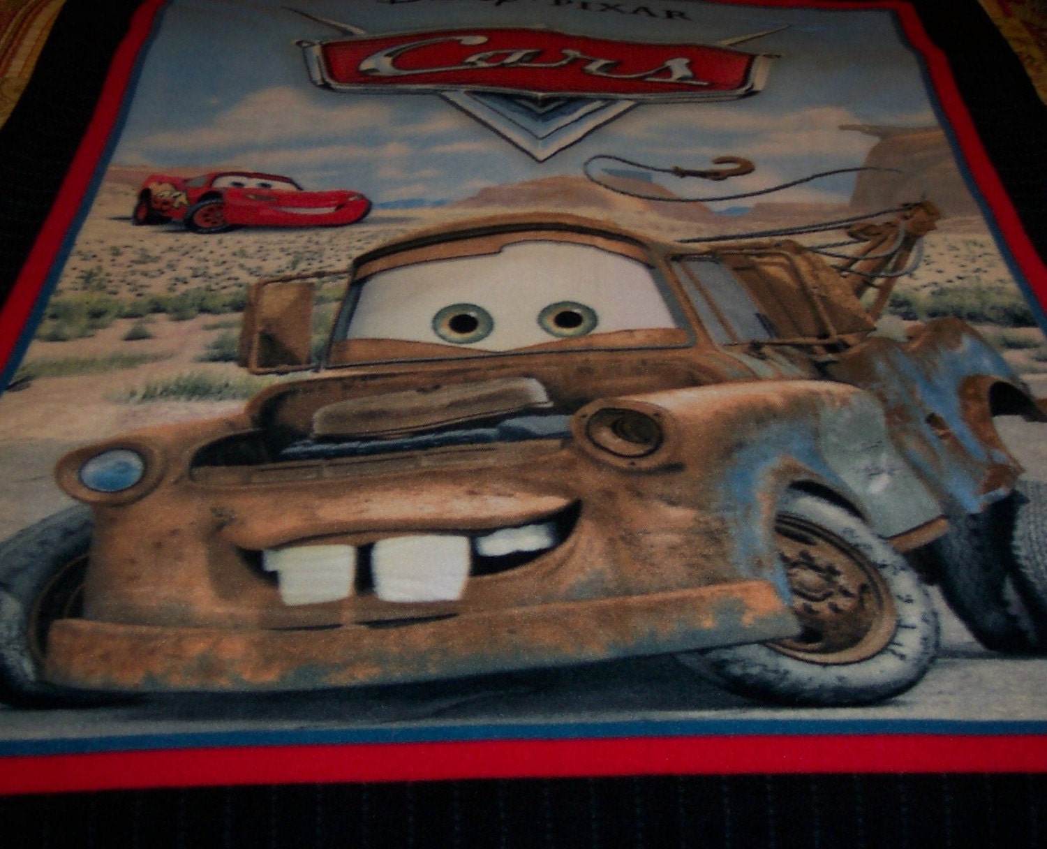 disney cars plush blanket