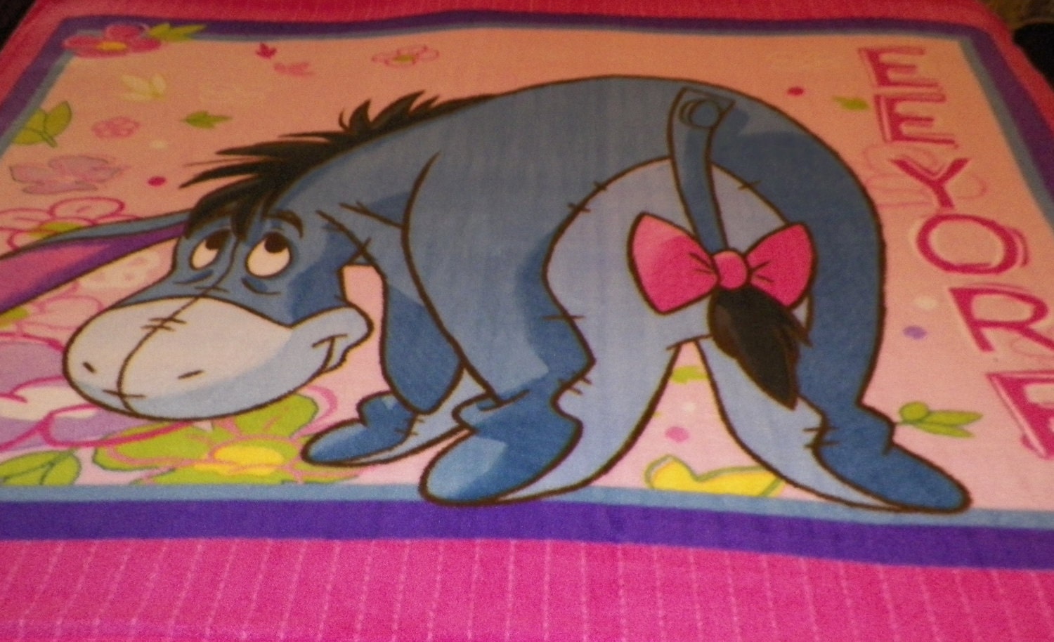 Eeyore Fleece Throw Blanket