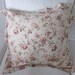 Antique French fabric pillow cover case