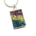 Sale 1/2 Price - Gemstone Pendant - Mosaic OOAK