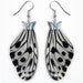 Real Butterfly Wing Earrings Earwings Jewelry Ideopsis-gaura-FW XxLOOKxX