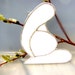 Doula Midwife Baby Birth Goddess Pregnancy Baby Stained Glass Suncatcher Mothers Day Birthday Gift Winter White Original Design©