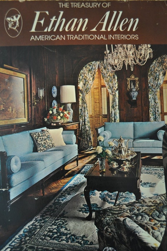 vintage catalog 70s Ethan Allen furniture 1974