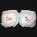 2 Custom Personalized Initial, Name, and Mini Design BABY BLOOMERS - You Choose Colors, Fonts, and Mini Designs