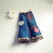 Toddler Girl's Bohemian Bell Bottom Jeans 4T Upcycled Clothing Children's 70's Hippie Pants 'TEIGAN'