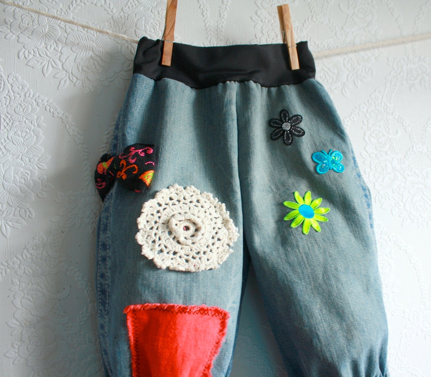 children's bell bottom jeans