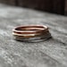 Perfectly Stackable- Mixed Metal Trio